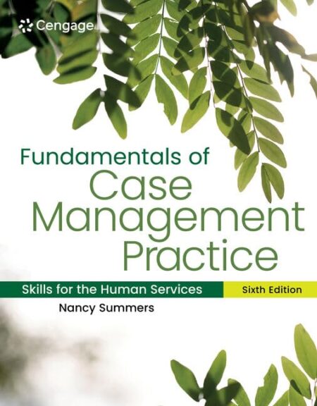 Cover of Fundamentals of Case Management Practice (5th Edition) by Nancy Summers – human services and social work skills development textbook.