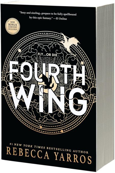 Book cover of 'Fourth Wing' by Rebecca Yarros – Grab your copy now at RentSellBooks.com