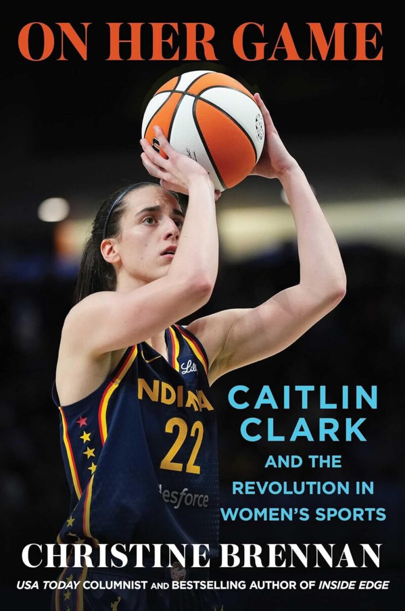 Book cover of 'On Her Game' by Christine Brennan – Get your book today on RentSellBooks.com
