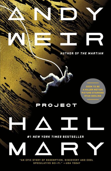 Book cover of 'Project Hail Mary' by Andy Weir – Shop now at RentSellBooks.com
